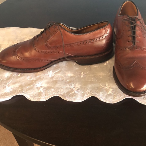 Allen Edmonds - size 10 brown Oxford dress shoes main image 6